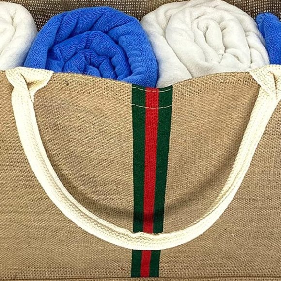 Oversized Tote Bag "Designer Inspired" - Picture 12 of 13